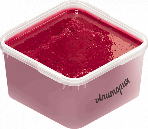 Creamed honey with currant